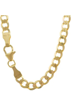 HOPLO Goldarmband Goldkette Panzerkette Länge 21cm - Breite 3,9mm - 333-8 Karat Gold - Verkäufer: Holzenplotz