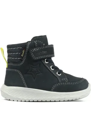Richter Maxi WMS: Mittel Lauflernschuh, Winterstiefel, Klettstiefel mit wasserabweisender TEX-Membrane