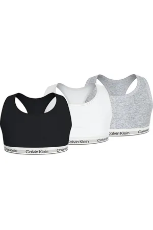 Calvin Klein Bralette 3PK BRALETTE (Packung, 3-tlg., 3er-Pack) mit Logobund