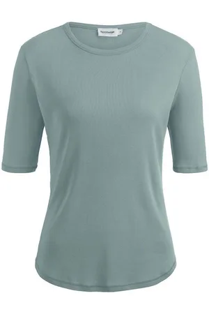 hessnatur T-Shirt Softrib Kurzarm Slim aus Bio-Baumwolle und TENCEL™ (1-tlg) - Verkäufer: