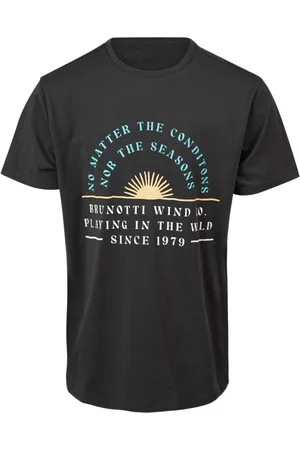 Brunotti Kurzarmshirt Leeway Men T-shirt PIRATE BLACK - Verkäufer: gue-sport