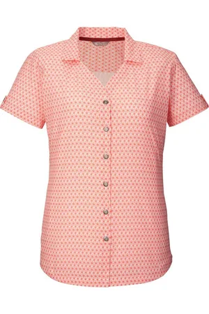 Killtec Blusentop KOS 36 WMN WVN SHRT CORAL PINK - Verkäufer: gue-sport