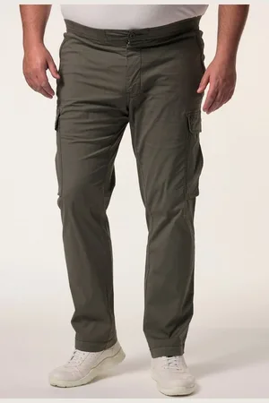 Men Plus Cargohose Men+ Cargohose Bauchfit ultraleicht Straight Fit - Verkäufer: Popken Fashion Group