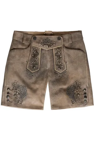 SPIETH & WENSKY Lederhose Trachtenlederhose Damen - FRANZISKA - lombok/anthra - Verkäufer: Alpenwahnsinn Tracht & Lifestyle