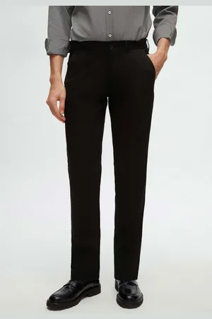 DS DAMAT Chinohose Ds Damat Slim Fit Chinohose aus Dobby-Baumwolle, seitliche Taille, ela - Verkäufer: MegaMerchant