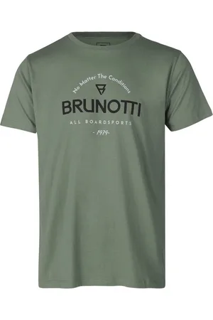 Brunotti Kurzarmshirt Jahn-Logoround Men T-shirt VINTAGE GREEN - Verkäufer: gue-sport
