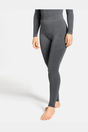 Odlo Trainingstights BL Bottom long PERFORMANCE WAR GREY MELANGE - BLACK - Verkäufer: gue-sport