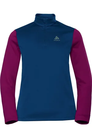 Odlo Rollkragenpullover MIDLAYER 1/2 ZIP PLANCHES POSEIDON - RUMBA RED - Verkäufer: gue-sport