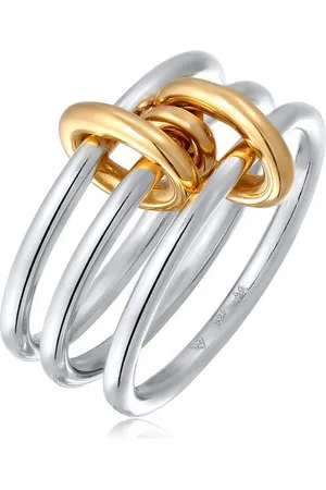 Elli Fingerring Bandring Stapellook 925 Sterling Silber - Verkäufer: JULIE & GRACE GmbH