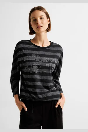 CECIL Longsleeve Shirt mit Schimmerdetails - Verkäufer: Lehmann Moden