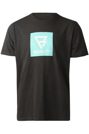 Brunotti Kurzarmshirt John-Logo-Slub Men T-shirt PIRATE BLACK - Verkäufer: gue-sport