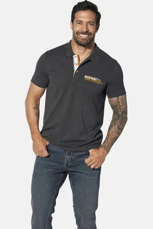 Jan Vanderstorm Poloshirt JAKOV mit Kontrast-Knopfleiste - Verkäufer: VANDERSTORM VENTURES
