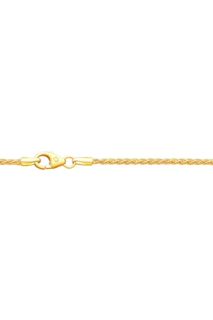 HOPLO Goldarmband Goldkette Zopfkette Länge 18,5cm - Breite 1,7mm - 585-14 Karat Gold - Verkäufer: Holzenplotz