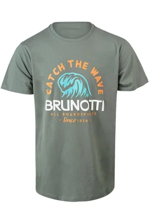 Brunotti Kurzarmshirt Leeway Men T-shirt VINTAGE GREEN - Verkäufer: gue-sport