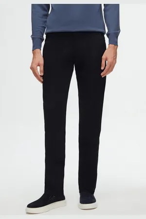 DS DAMAT Chinohose Ds Damat Slim Fit Chinohose aus Dobby-Baumwolle, seitliche Taille, ela - Verkäufer: MegaMerchant