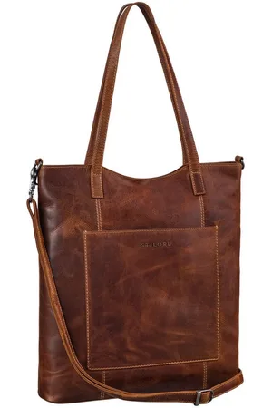 STILORD Handtasche "Trixie" Schicke Echt Leder Shopper Handtasche Damen - 13 Zoll Geräte - Verkäufer: Leder