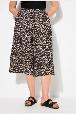 STUDIO UNTOLD Culotte Culotte Very Wide Legs Leo High Waist Shape - Verkäufer: Popken Fashion Group