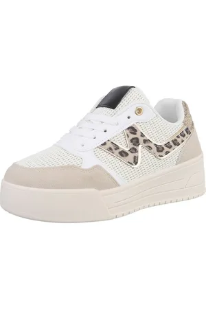 Ital-Design Damen Low-Top Freizeit Sneaker (88828644) Keilabsatz/Wedge Sneakers Low in Beige - Verkäufer: