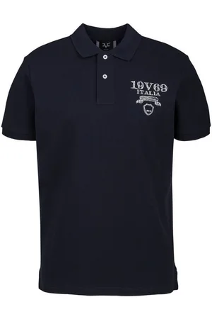 19V69 Italia Poloshirt EMILIO SHATTERED mit dezentem Print und klassischem Polokragen, sportlicher Look - Verkäufer: Marco GmbH