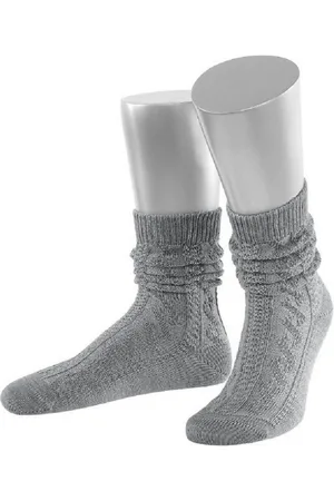 LUSANA Trachtensocken 1 Paar Trachten-Shoppersocken, mit 50% Merinowolle, für Damen & Herren - Verkäufer: Strumpf-Schatulle