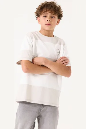 Garcia T-Shirt mit Logo Print