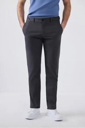DS DAMAT Chinohose Ds Damat Slim Fit Chinohose aus Dobby-Baumwolle, seitliche Taille, ela - Verkäufer: MegaMerchant