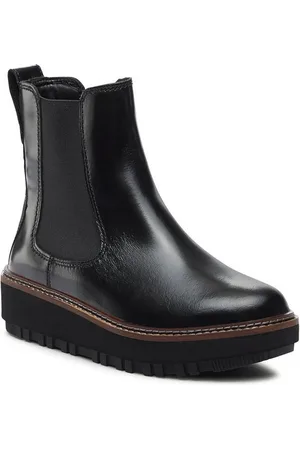 Clarks Klassische Stiefeletten Orianna W Up 261748214 Black Leather Stiefel - Verkäufer: Modivo_de
