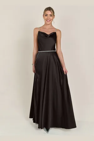 Apart Abendkleid aus mattschimmerndem Satin - Verkäufer: