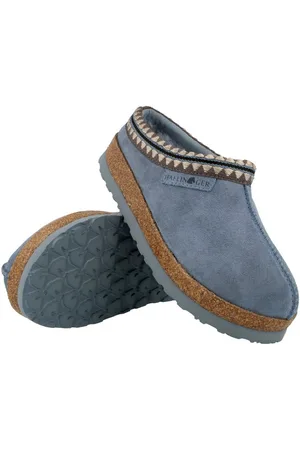 Haflinger Lakota Lammfell Leder Hausschuh Unisex Hausschuh - Verkäufer: Natural Slipper