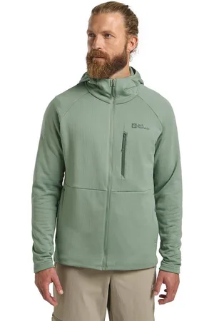 Jack Wolfskin Fleecejacke KOLBENBERG HOODED FZ M