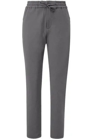 QS by s.Oliver Stoffhose Relaxed Fit (1-tlg) Joggpants mit Gummizug mit Knopf und Bindeband - Verkäufer: LuriX