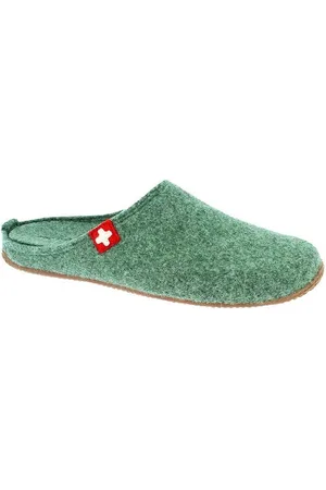 Living Kitzbühel Filz - Schweizer Kreuz Pantoffel (1-tlg) Pantoffeln - Integriertes Fußbett - Verkäufer: simply4you