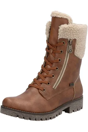 Rieker Stiefel Lederimitat Schnürstiefel - Verkäufer: S4S Commerce