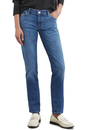 Marc O’ Polo Straight-Jeans aus italienischem Candiani-Denim