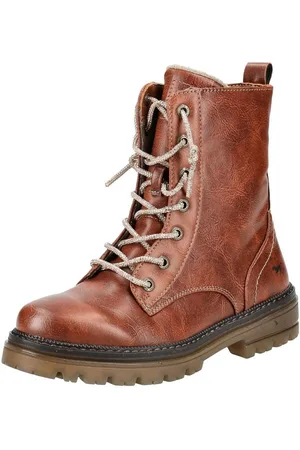 Mustang Stiefelette Lederimitat Schnürstiefelette - Verkäufer: S4S Commerce