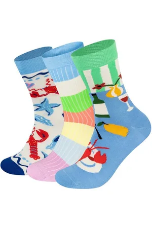 Happy Socks Basicsocken Lobster Dinner Socks aus weicher Baumwolle - Verkäufer: GoJungo GmbH