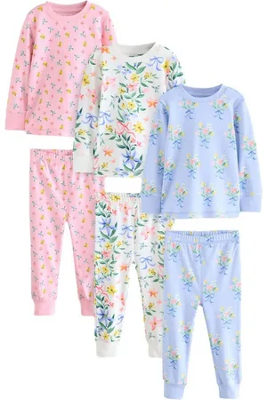 Next Pyjama Schlafanzüge 100 % Baumwolle, 3 Stk. (6 tlg) - Verkäufer: Germany GmbH
