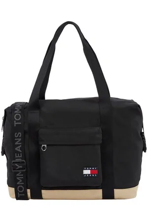 Tommy Hilfiger Weekender TJM ESS DAILY DUFFLE, Unisex Reisetasche mit kontrastfarbigem Boden