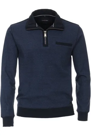 Casa Moda Strickpullover Casa Moda / He.Sweatshirt / SNOS Sweatshirt mit Zip - Verkäufer: August Bickert