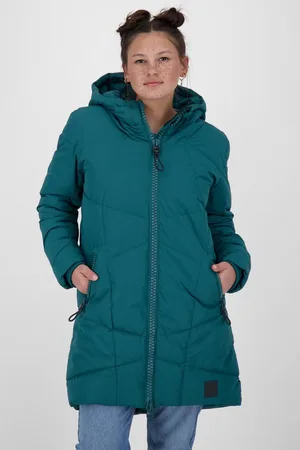alife kickin Steppjacke KasiaAK A lange Winter-Steppjacke Women CS mit großer Kapuze - Verkäufer: Campingstore24