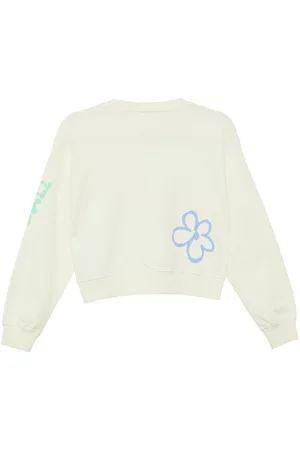 QS by s.Oliver Sweatshirt mit Front- und Backprint
