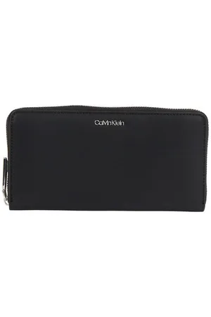 Calvin Klein Geldbörse MUST LARGE ZIP AROUND WALLET, Geldbeutel, Damen-Portemonnaie, Clutch-Design