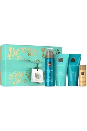 Rituals Pflege-Geschenkset The Ritual of Karma S Geschenkset Körperöl, Duschschaum & Peeling Luxuriöses Wellness-Geschenkset für Hautpflege., 4-tlg., Luxuriöses Pflege-Set mit Körperöl, Duschschaum & Peeling. - Verkäufer: Cultzen