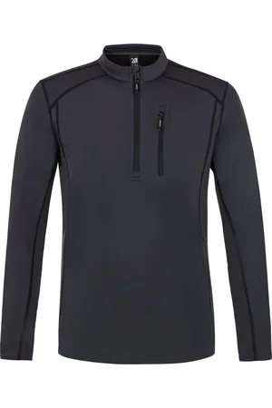 Protest Fleecepullover PRTKURANO 1/4 zip top Deep Grey - Verkäufer: Sport Hopfmann GmbH