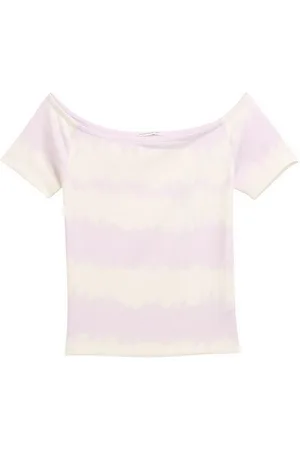 TOM TAILOR T-Shirt Ripp T-Shirt im Batik-Look - Verkäufer: