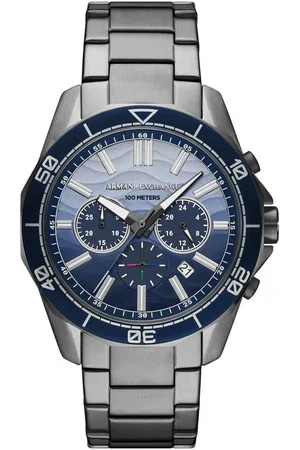 Armani Exchange Chronograph AX1967, Quarzuhr, Armbanduhr, Herrenuhr, Edelstahlarmband, analog, Tag