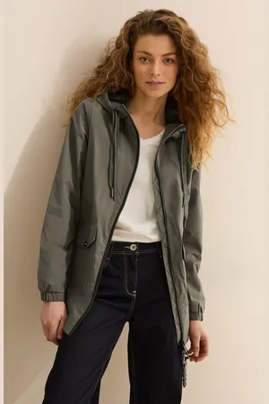 CECIL Windbreaker mit Kapuze und Tunnelzug