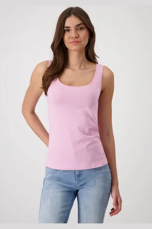 monari Tanktop mit tiefem Rundhalsausschnitt
