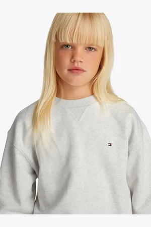 Tommy Hilfiger Sweatshirt U TIMELESS SWEATSHIRT mit Logostickerei