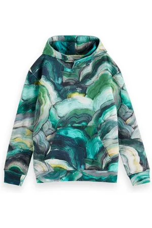 Scotch&Soda Hoodie Artwork Hoodie mit künstlerischem Allover-Print - Verkäufer: coolkids-store